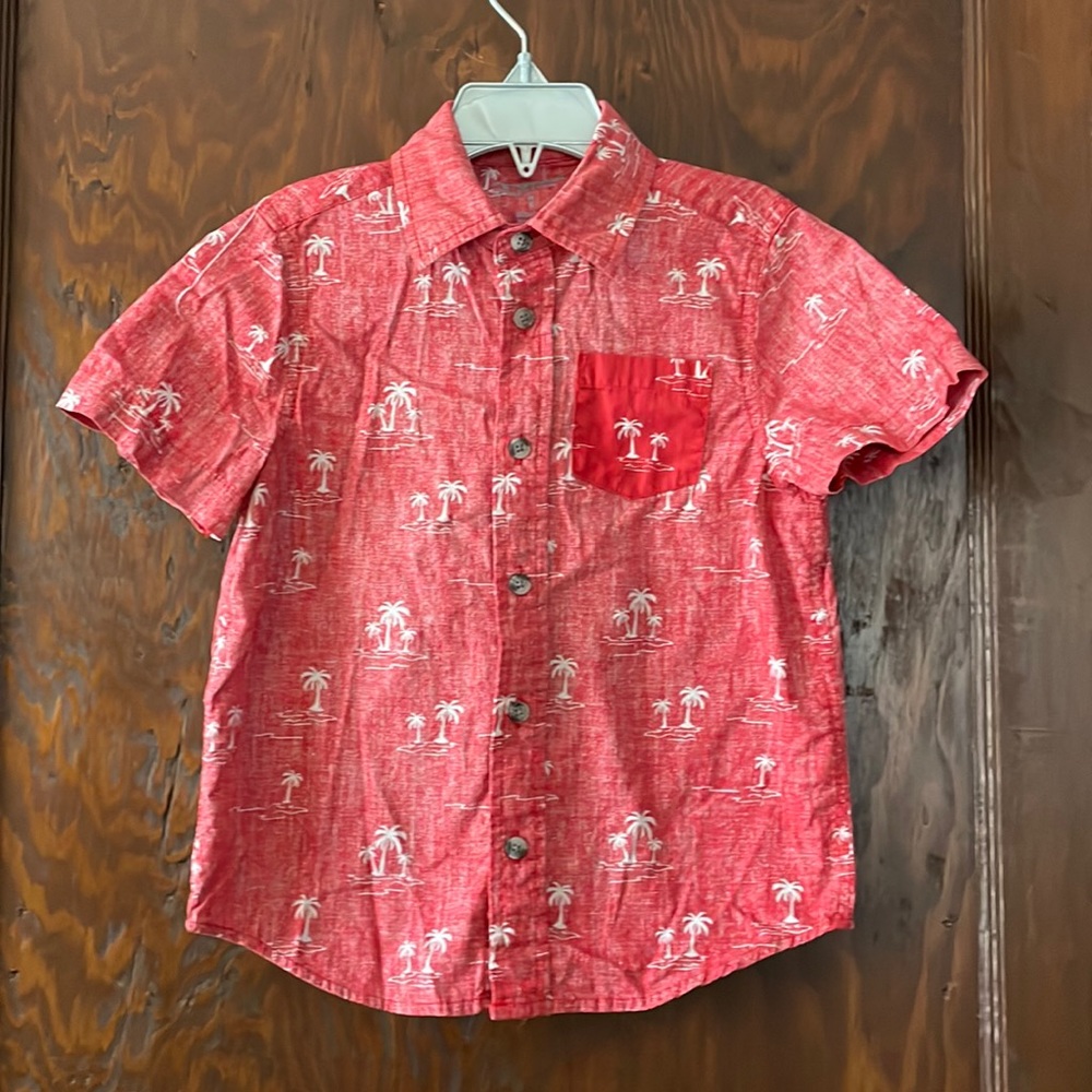 EUC Boys 5T Tropical Short Sleeve Shirt